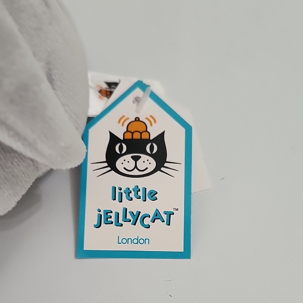 Jellycat Little THUMBLE Gray and White Bird Plush Toy - Picture 2 of 5